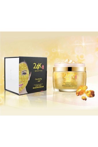 Onespring 24K Brighting Nemlendiricili Jel Yüz Maskesi 100 gr