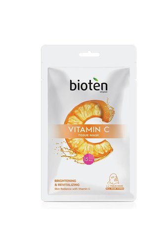 Bioten Vitamin C Nemlendiricili Kağıt Yüz Maskesi