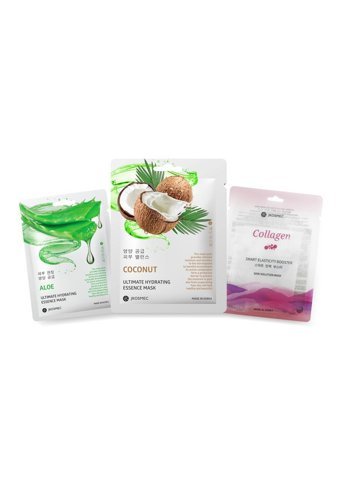 Jkosmec Coconut-Solution Collagen Aloe Veralı Nemlendiricili Soyulabilir Kağıt Yüz Maskesi