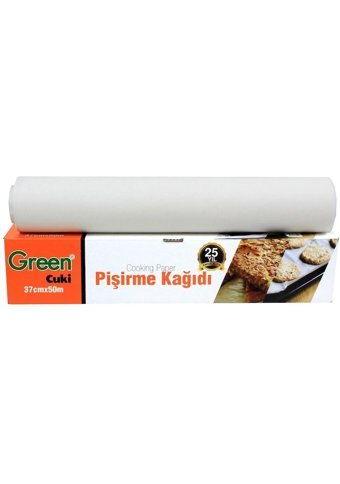 Green Cuki Yağlı Fırın Tepsi Pişirme Kağıdı 3 Paket