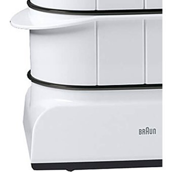Braun FS 20 850 W Plastik Zamanlayıcılı Buharlı Pişirici Beyaz