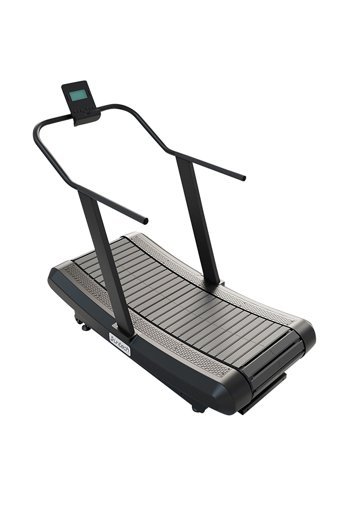 Runtech Curved 150 Kg Kapasiteli Motorsuz Katlanabilir Koşu Bandı Siyah