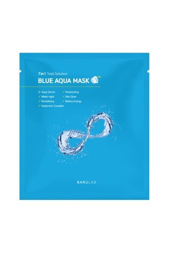 Barulab Blue Aqua Nemlendiricili Kağıt Yüz Maskesi