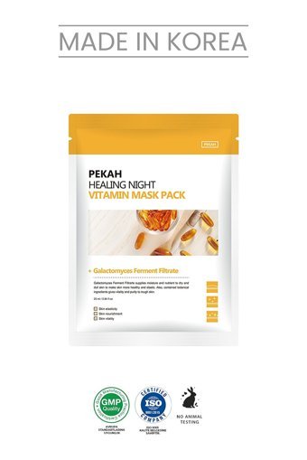 Pekah C Vitamini Ve 13 Bitki Özü İçeren Kağıt Yüz Maskesi 25 ml