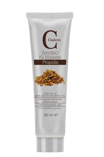 Claderm Propolis Killi Nemlendiricili Krem Yüz Maskesi 50 ml