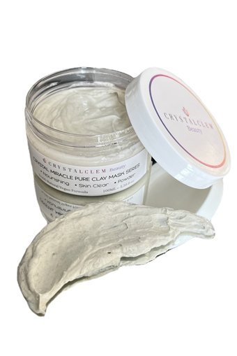 Crystalclem Beauty Pure Clay Killi Nemlendiricili Krem Yüz Maskesi