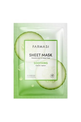 Farmasi Soothing Aloe Veralı Nemlendiricili Kağıt Yüz Maskesi