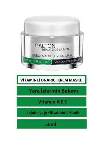 Dalton Marine Cosmetics Beaute De La Mer Nemlendiricili Krem Yüz Maskesi