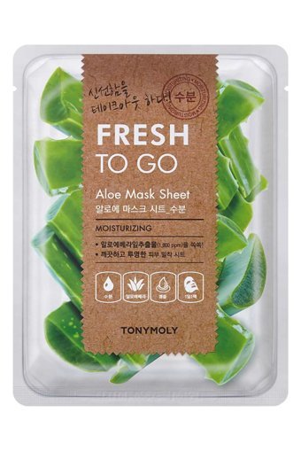 Tonymoly Fresh To Go Aloe Veralı Nemlendiricili Kağıt Yüz Maskesi