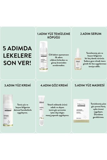 Thalia Alpha Arbutin Nemlendiricili Krem Yüz Maskesi 15 ml