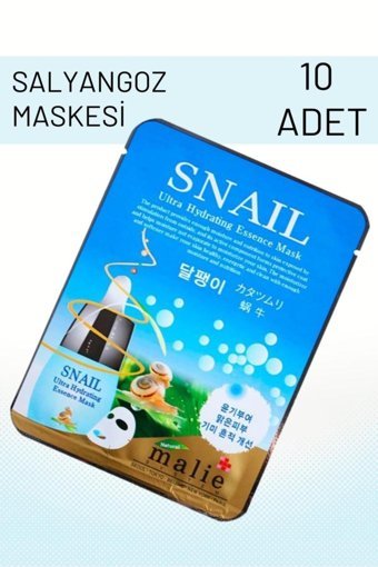 Dermapolin Snail Mask Nemlendiricili Kağıt Yüz Maskesi