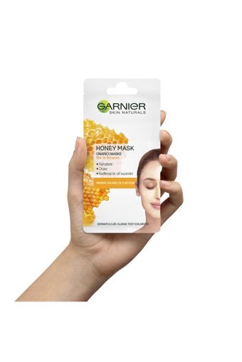 Garnier Skın Naturals Onarıcı Honey Nemlendiricili Kağıt Yüz Maskesi 8 ml