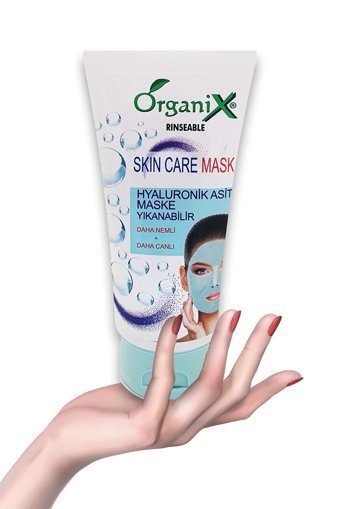 Organix Rinseable Nemlendiricili Krem Yüz Maskesi 150 ml