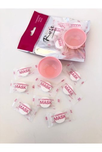 Aily Cosmetics Şişen Maske Kağıt Yüz Maskesi