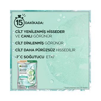 Garnier Yorgunluk Karşıtı Soğutucu Jel Yüz Maskesi 27 gr