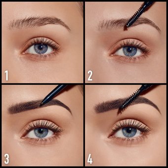 Max Factor Brow Shaper Deep Brown 30 Asansörlü Çift Taraflı Fırçalı İnce Uçlu Kaş Kalemi Kahverengi