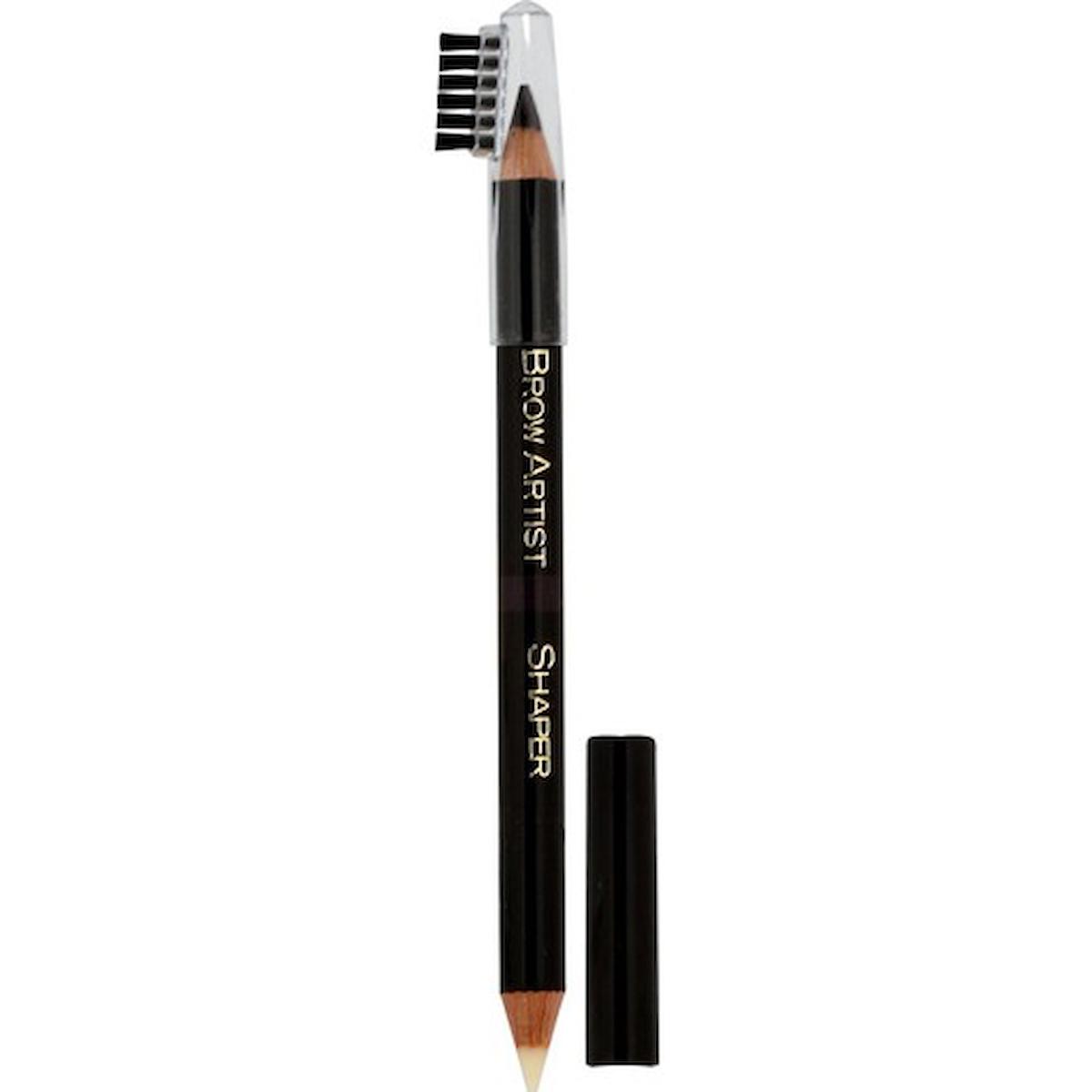 L'Oreal Paris Brow Artist Shaper 04 Dark Brunette Çift Taraflı Fırçalı Kalın Uçlu Suya Dayanıklı Kaş Kalemi Koyu Kahverengi