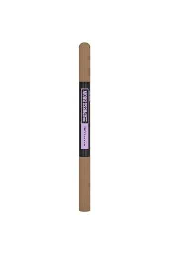 Maybelline New York Express Brow Asansörlü Çift Taraflı Fırçalı İnce Uçlu Kaş Kalemi Koyu Kahverengi