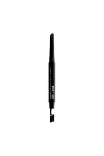 Nyx Professional Makeup Fill And Fluff Asansörlü Çift Taraflı İnce Uçlu Kaş Kalemi Kahverengi