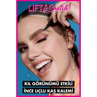 Nyx Professional Makeup Lift & Snatch Mikro Kaş Kalemi Açık Kahverengi