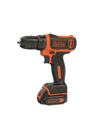 Black&Decker BDCDD12K-QW 10.8 V 1.5 Ah Kömürsüz Akülü Vidalama Makinesi