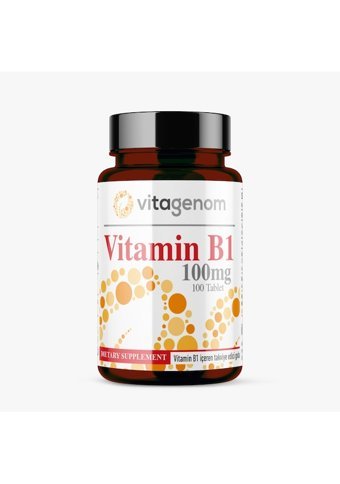 Vitagenom Vitamin B1 Yetişkin 100 Adet