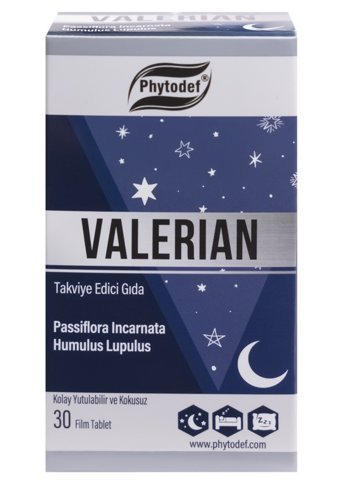 Phytodef Valerian Yetişkin Mineral 30 Adet