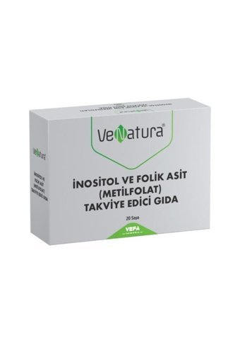 Venatura İnositol Ve Folik Asit Yetişkin Mineral 20 Adet