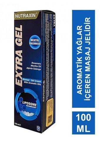 Nutraxin Extra Gel Yetişkin Mineral 100 ml