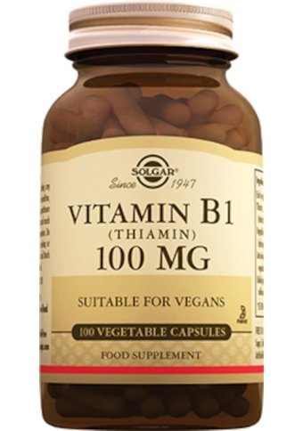 Solgar Vitamin B1 Thiamin Yetişkin 100 Adet