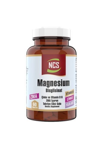 Ncs Magnesium Bisglisinat Yetişkin 60 Adet