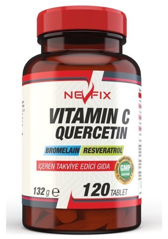 Nevfix Vitamin C Quercetin Yetişkin 120 Adet