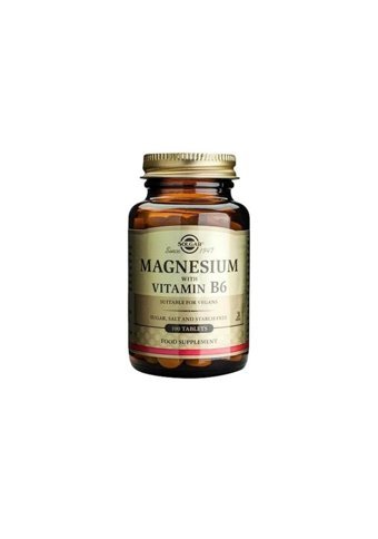 Solgar Magnesium-B6 Yetişkin 100 Adet