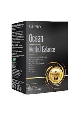 Orzax Methyl Balance Yetişkin Mineral 60 Adet