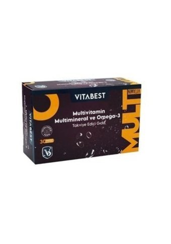 Vitabest Multivitamin Yetişkin 30 Adet