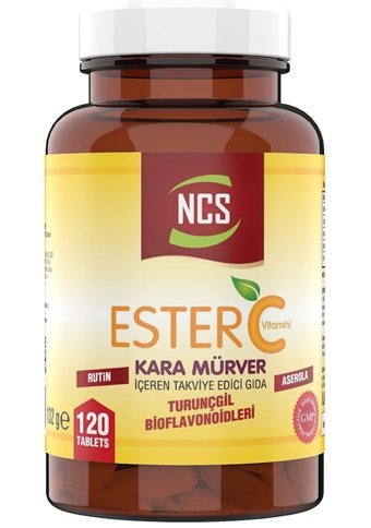 Ncs Berberis Vulgaris Yetişkin 120 Adet + Ester C Vitamini 120 Tablet