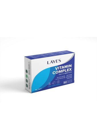 Layes Vitamin C At Kuruğu Yaban Mersini Yetişkin 60 Adet