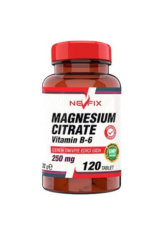 Nevfix Magnesium Citrate Yetişkin 120 Adet