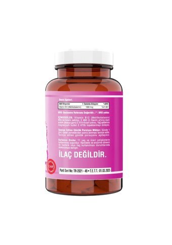 Ncs Vitamin B12 Yetişkin 120 Adet + Hap Kutusu