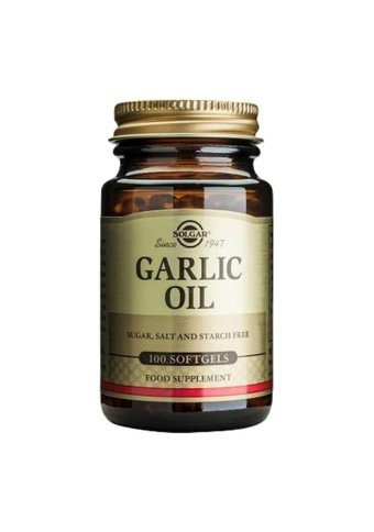 Solgar Garlic Oil Yetişkin Mineral 100 Adet