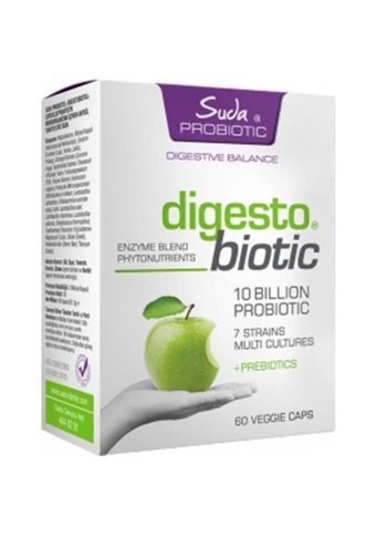 Suda Vitamin Digesto Biotic Suşu Curcumin Zerdeçal Yetişkin Mineral 60 Adet