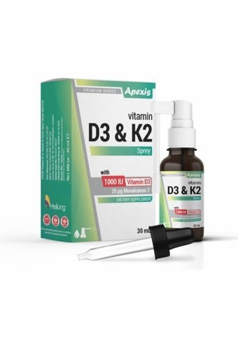 Apexis D3K2 Yetişkin 30 ml