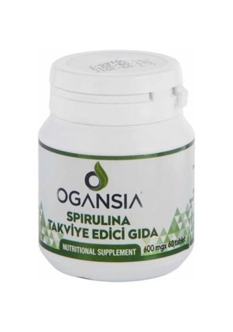 Ogansia Spırulına Bitkisel Yetişkin Mineral 60 Adet