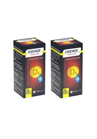 Osende Vitamin D3 Yetişkin 2x20 Adet