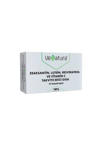 Venatura Zeaksantin Lutein Resveratrol Ve Vitamin C Yetişkin 30 Adet