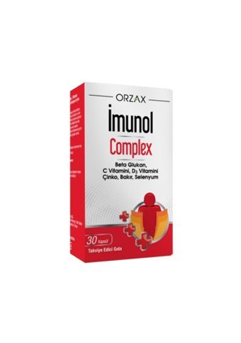 Orzax Imunol Complex Yetişkin Mineral 30 Adet