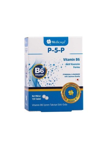 Medicago Vitamin B6 Yetişkin 120 Adet