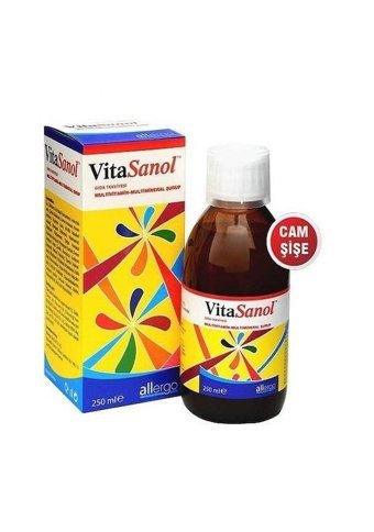 Allergo Vitasanol Yetişkin Mineral 250 ml