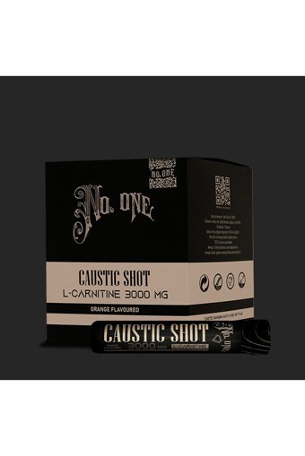 No One Est 2020 Caustic Portakal Aromalı L-Karnitin 20 Shot