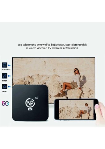 NPO Mxq Pro 16 GB Kapasiteli 2 GB Ram Wifi 4K Android TV Box